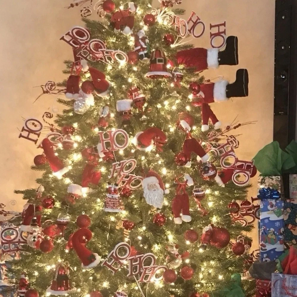 Santa Claus Ornament with Red Hat